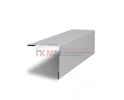 Планка завершающая 50х50 жалюзи Milan 0,45 Print Elite Milky Wood