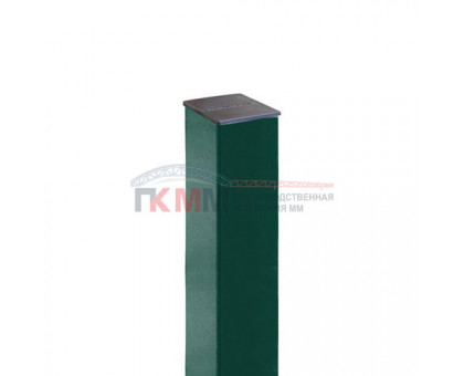 Столб 62х55х1,4х2500 RAL 6005