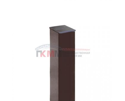 Столб 62х55х1,4х3000 RAL 8017 Столб 62х55х1,4х3000 RAL 8017