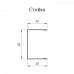 Стойка жалюзи Milan,Tokyo 0,55 Zn