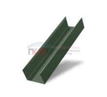 Стойка жалюзи Milan,Tokyo 0,5 Velur RAL 6020 хромовая зелень