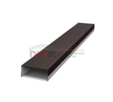 Крепежная планка верхняя Texas 0,45 Print Elite Coffee Wood