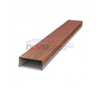 Крепежная планка верхняя Texas 0,45 Print Elite Honey Wood