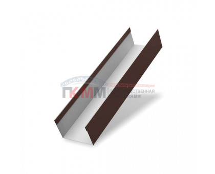 Крышка 45х20 жалюзи Texas 0,45 Drap RAL 8017 шоколад