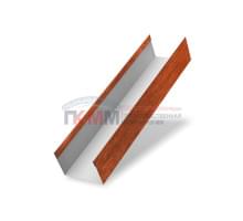 Крышка 45х20 жалюзи Texas 0,45 Print Elite Cherry Wood
