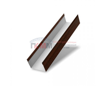 Крышка 45х20 жалюзи Texas 0,45 Print Elite Choco Wood