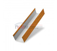 Крышка 45х20 жалюзи Texas 0,45 Print Elite Golden Wood