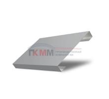 Ламель лицевая 150 жалюзи Texas 0,7 PE с пленкой RAL 7004 сигнальный серый