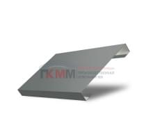 Ламель лицевая 150 жалюзи Texas 0,45 PE с пленкой RAL 7005 мышино-серый