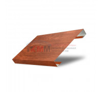 Ламель обратная 125 Texas стартовая/финишная для калиток и ворот 0,45 PT Elite Cherry Wood