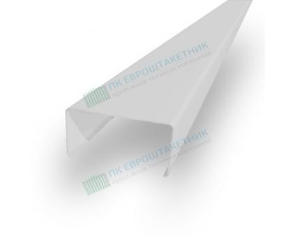 Декоративная планка П - 60х30, ПЭ, Ral 9003 - 0,35мм