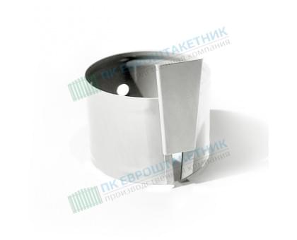 Держатель трубы D150-1.0 Полиэстер RAL9003 (саморез)
