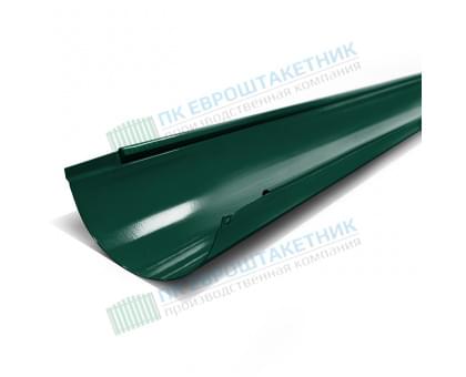 Желоб водосточный D125х3000-0.5 Пластизол двухсторонний RAL6005