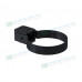Хомут трубы Kliker ПВХ Premium графит инд.упак. RAL 7024