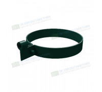 Хомут трубы ПВХ зелёный RAL 6005