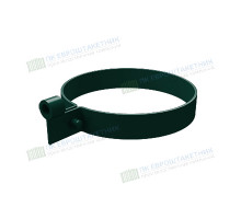 Хомут трубы ПВХ зелёный RAL 6005