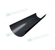 Желоб английский ПВХ 3м графит RAL 7024