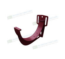 Кронштейн желоба slider ПВХ бордо RAL 3005