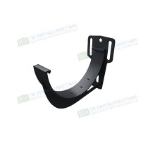 Кронштейн желоба slider ПВХ графит RAL 7024