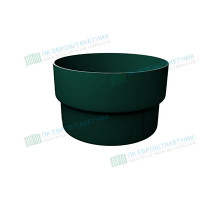 Муфта трубы соединительная ПВХ зелёный RAL 6005