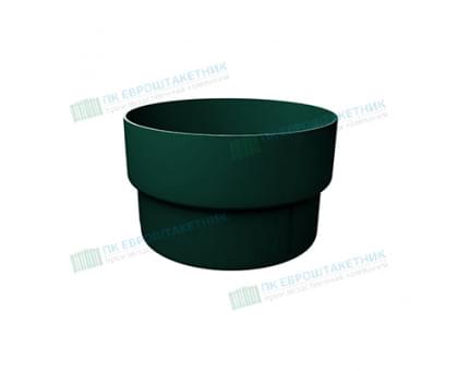 Муфта трубы соединительная ПВХ зелёный RAL 6005