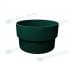 Муфта трубы соединительная ПВХ зелёный RAL 6005