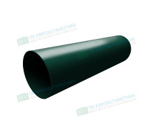 Труба ПВХ 3м зелёный RAL 6005