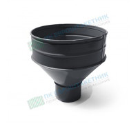 Воронка водосборная D100/300-0.5 Пластизол двухсторонний RAL7024
