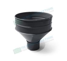 Воронка водосборная D100/300-0.5 Пластизол двухсторонний RAL7024
