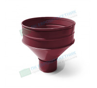 Воронка водосборная D100/300-0.5 Пластизол двухсторонний Р363
