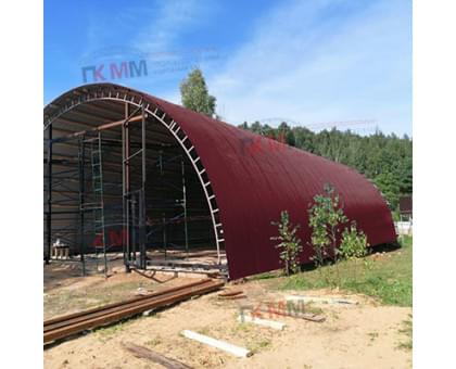 Профнастил МП10ПГ-0.65, Ширина-1100, Полиэстер RAL3005