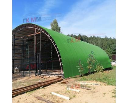 Профнастил МП10ПГ-0.5, Ширина-1100, Полиэстер RAL6018