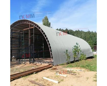 Профнастил МП10ПГ-0.5, Ширина-1100, Полиэстер RAL7035