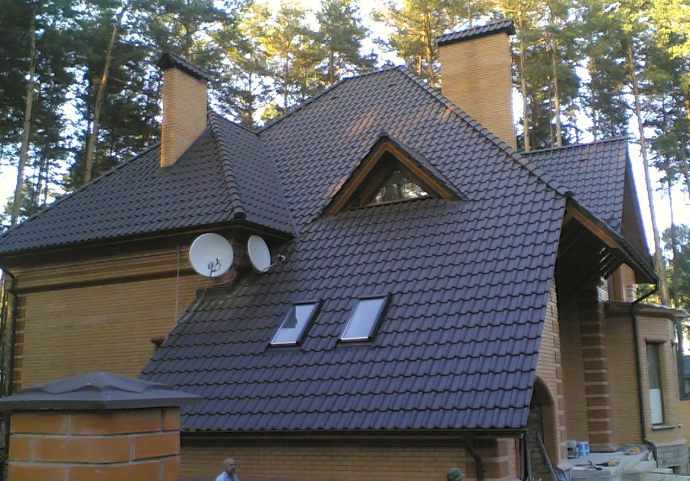 Цвета керамической черепицы Рубин 9V