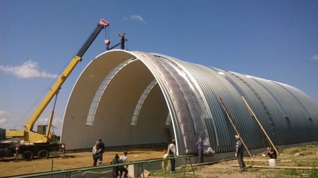 Н112ПГ для бескаркасных ангаров
