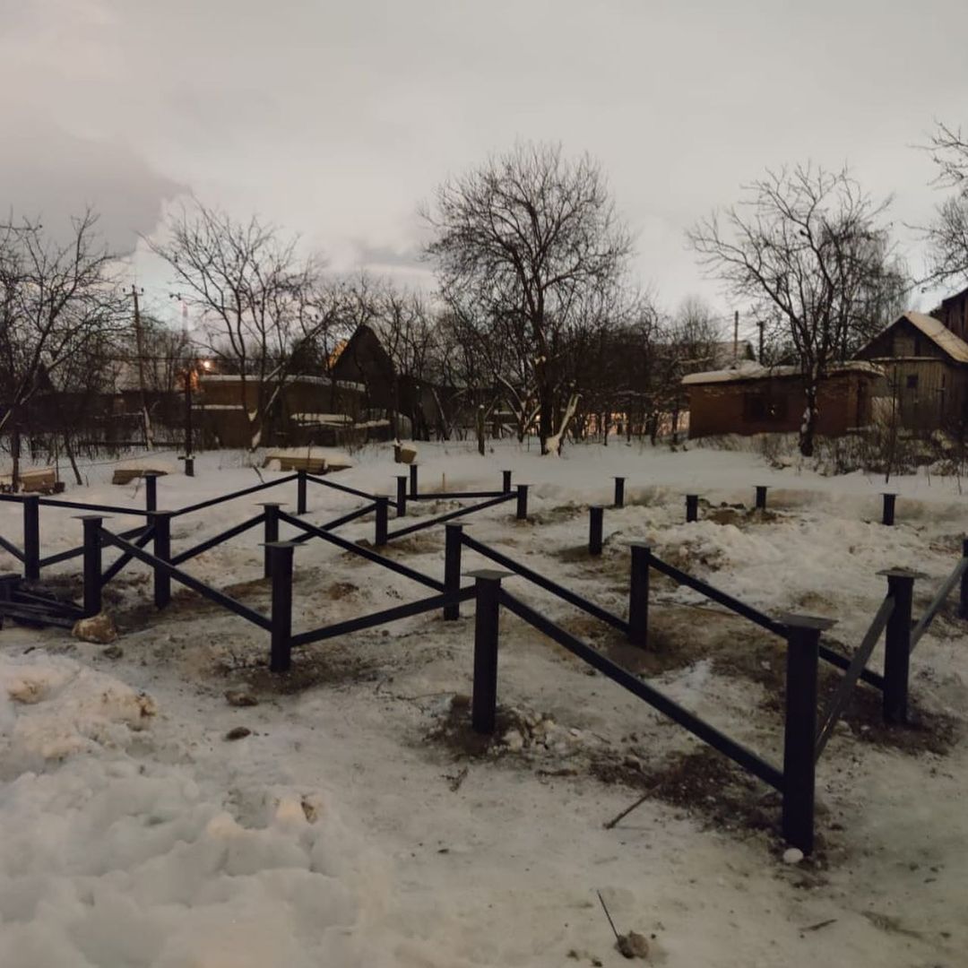 Причальная стенка на винтовых опорах