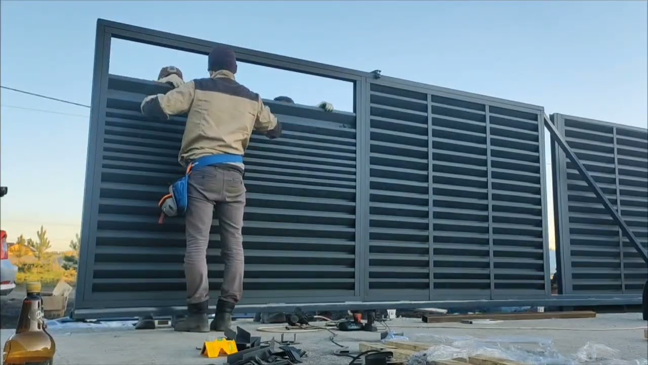 Каркас для забора жалюзи S